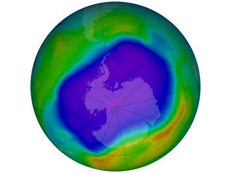 ozone depleting chemical  seeping  atmosphere science aaas