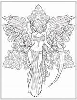 Coloring Pages Fenech Selina Fairy sketch template