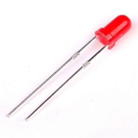 pcs mm red led light emitting diode  led red colour  replacement parts accessories