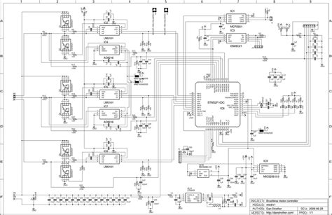 brushless motor controller schematic  strother flickr