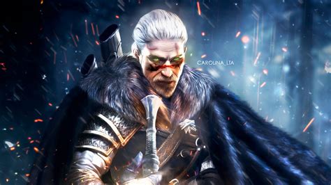 geralt  rivia  wallpaperhd games wallpapersk wallpapersimages