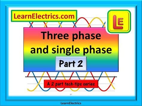 phase    part   phase single phase supplies youtube