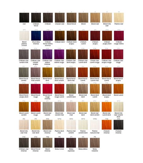 color swatch yzae eugene perma color