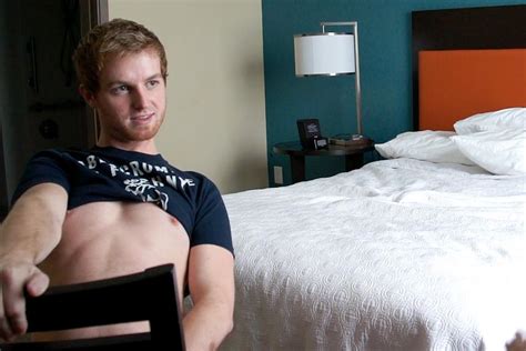 redheaded hairy texas twink auditions for gay porn and jerks off hung amateurs