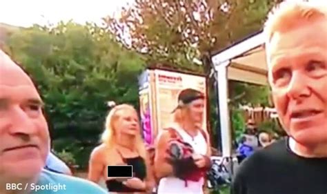 bbc news gaffe woman flashes bare breast on live tv in shock moment