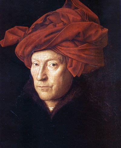 man   red turban jan van eyck  jan van eyck retrato de hombre ideas  retrato