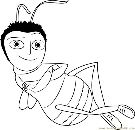 bee  coloring page  kids  bee  printable coloring