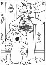 Gromit Wallace Coloring Pages Printable Categories sketch template