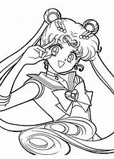 Coloriage Sailormoon Depuis sketch template