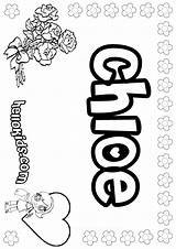 Coloring Name Pages Chloe Sheets Color Own Girls Colouring Make Bubble Printable Names Letters Printables Girl Print Girly Hellokids Will sketch template