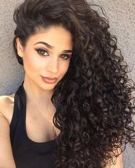 long curly hair ideas style and beauty