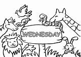Wednesday Coloring Animals Vector Clip Illustration Illustrations Vectors Cartoon Style Clipart Dreamstime Stock sketch template