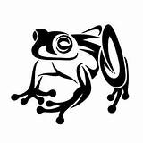 Frog Tribal Tattoo Designs Tattoos Onlytribal Beautiful Sitting Animals Great Aboriginal Tree Animal Mouse Decal Toad Tattooimages Biz Lizard Only sketch template