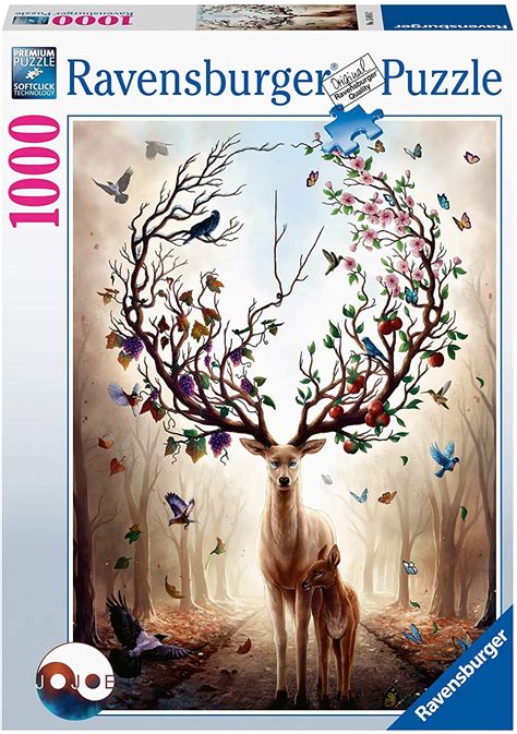 ravensburger magical deer  piece puzzle  puzzle collections