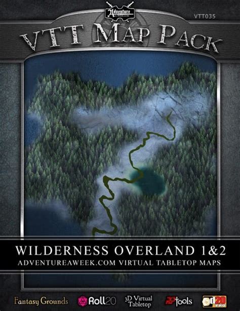 vtt map pack wilderness overland