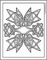 Celtic Coloring Designs Pages Printable Color Colorwithfuzzy Irish Scottish sketch template