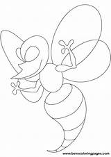 Avispas Wasp Designlooter 62kb sketch template