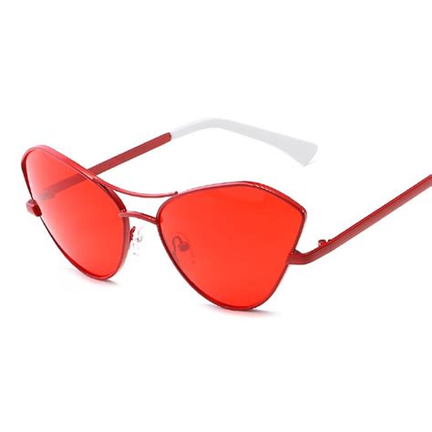buy hoku 2018 fashion cat eye sunglasses women brand