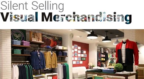 silent selling visual merchandising arch college  design business