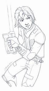 Rebels Ezra Bridger Cleaned Incomplete Previously sketch template