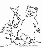 Coloring Bear Hibernating Pages Popular sketch template
