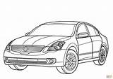 Nissan Altima Coloring Drawing Pages Hybrid Gtr Cars Printable S13 R35 Car Color Drifter Main Supercoloring Deviantart Drawings Cadillac Cts sketch template