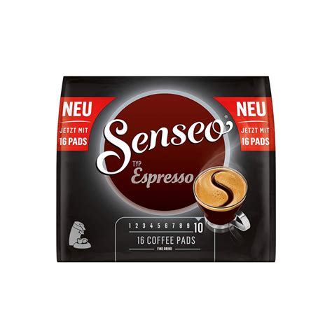 senseo typ espresso  kaffee pads er pack     amazonde lebensmittel getraenke