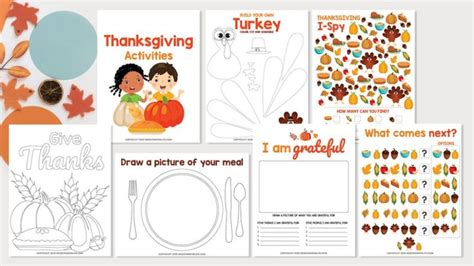 thanksgiving worksheets  kids   thanksgiving worksheets