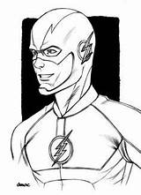 Flash Coloring Drawing Pages Cw Printable Drawings Colouring Superhero Cartoon Marvel Gustin Grant Para Avengers Justice Colorir Desenho Sketches League sketch template
