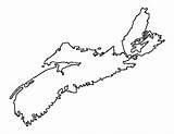 Scotia Nova Svg Outline Printable Pattern Map Creating Shape Template Use Crafts Stencils Color Silhouette Line Scrapbooking Canada Patternuniverse Maps sketch template