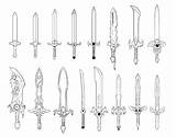 Sword Terraria sketch template