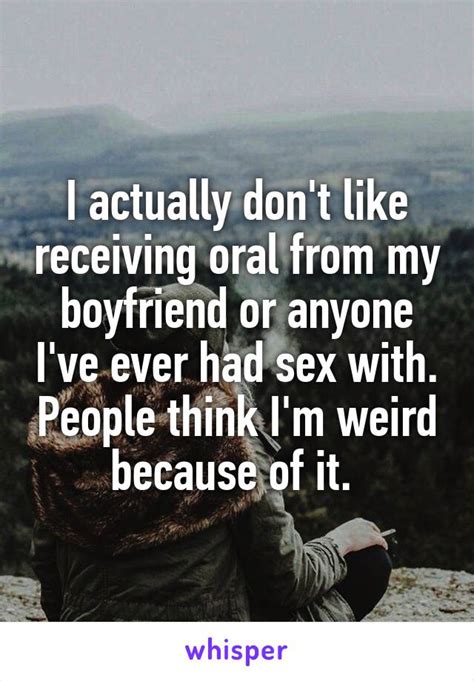 Omg Confessions From Women Who Don T Like Receiving Oral