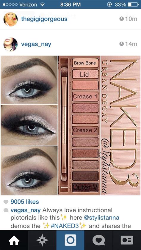 Naked 3 Tutorial Kiss Makeup Makeup Skin Care Love Makeup Eyeshadow
