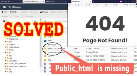 How To Fix 404 Page Not Found Error In My Website And Public