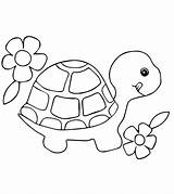 Coloring Pages Turtle Animals Animal Momjunction sketch template