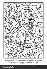 Magique Nummer Cm1 Hond Coloriages Magiques Imprimer Petit Chiffres Kleurplaten Chiffre Kind Hugo Assis Gratis Escargot Animaux Numéro Zahlen Volwassenen sketch template