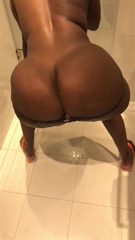 Kenya Booty Black Ebony Cellulite Big Ass Butt Bitch