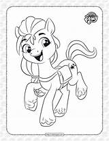 Coloring Starscout Pipp Petals Izzy Moonbow Mlp Posing Coloringoo Hitch Zipp Equestria Trailblazer Youloveit Hasbro Mylittlepony sketch template