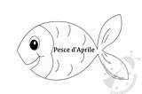 Pesce Ritagliare Stampare sketch template