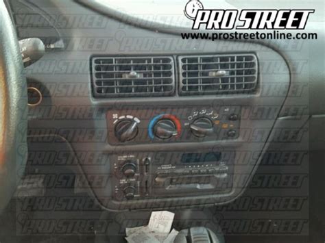 chevy cavalier stereo wiring diagram  pro street