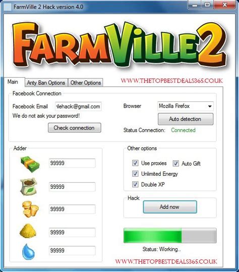 farmville  hack tool