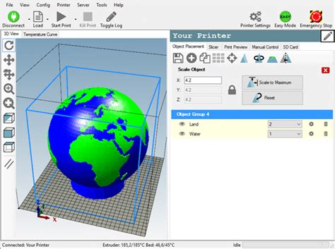 software   printing  modeling softwareslicersd printer hosts