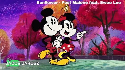 Mickey And Minnie Love Mood Edit Sunflower By Post