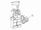 Lego Coloring Policeman Police Pages Officer Models Drawing Badge Sheet Color Print Printable Getdrawings Getcolorings Template sketch template