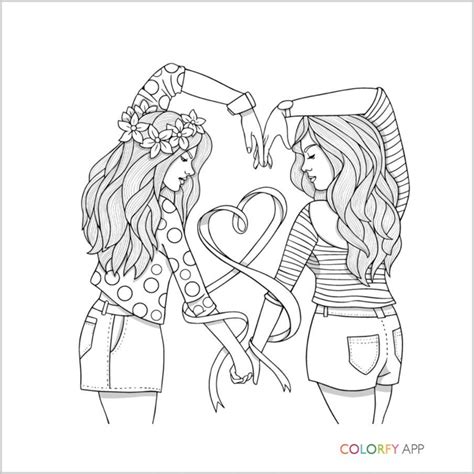 friend coloring pages  friend coloring pages coloring pages