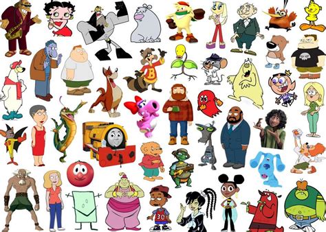 top  cartoon characters   names tariquerahmannet