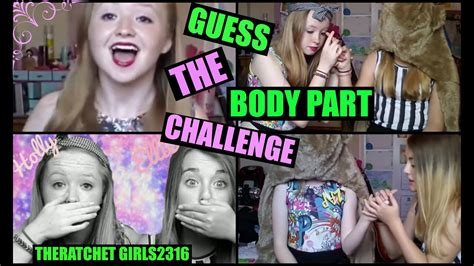 Guess The Body Part Challenge Theratchetgirls2316 Youtube