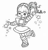 Rainbow Coloring Brite Pages Bright Printable Rainbowbrite Getdrawings Getcolorings Colorings sketch template