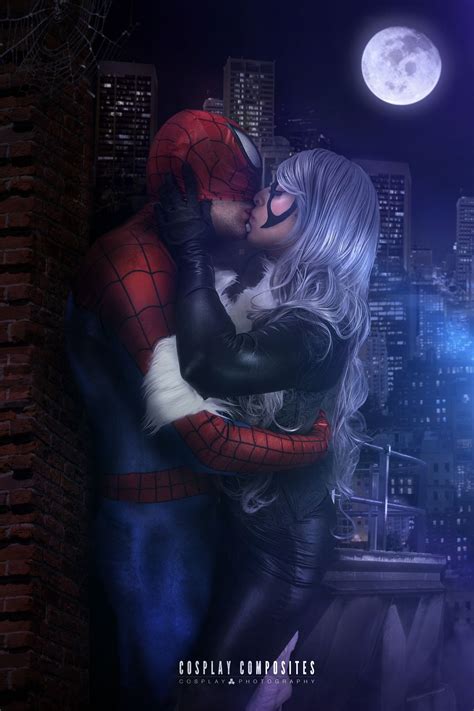Black Cat X Spider Man Kiss On Storenvy