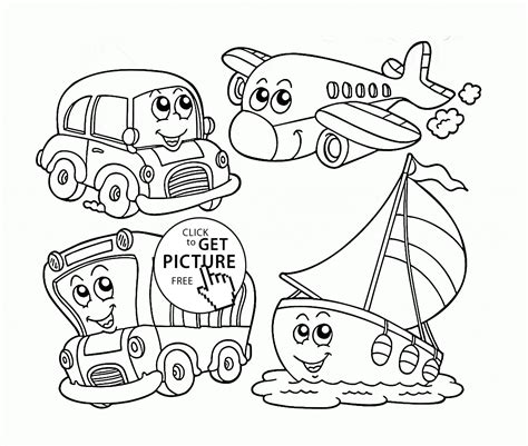 water transportation coloring pages  getdrawings